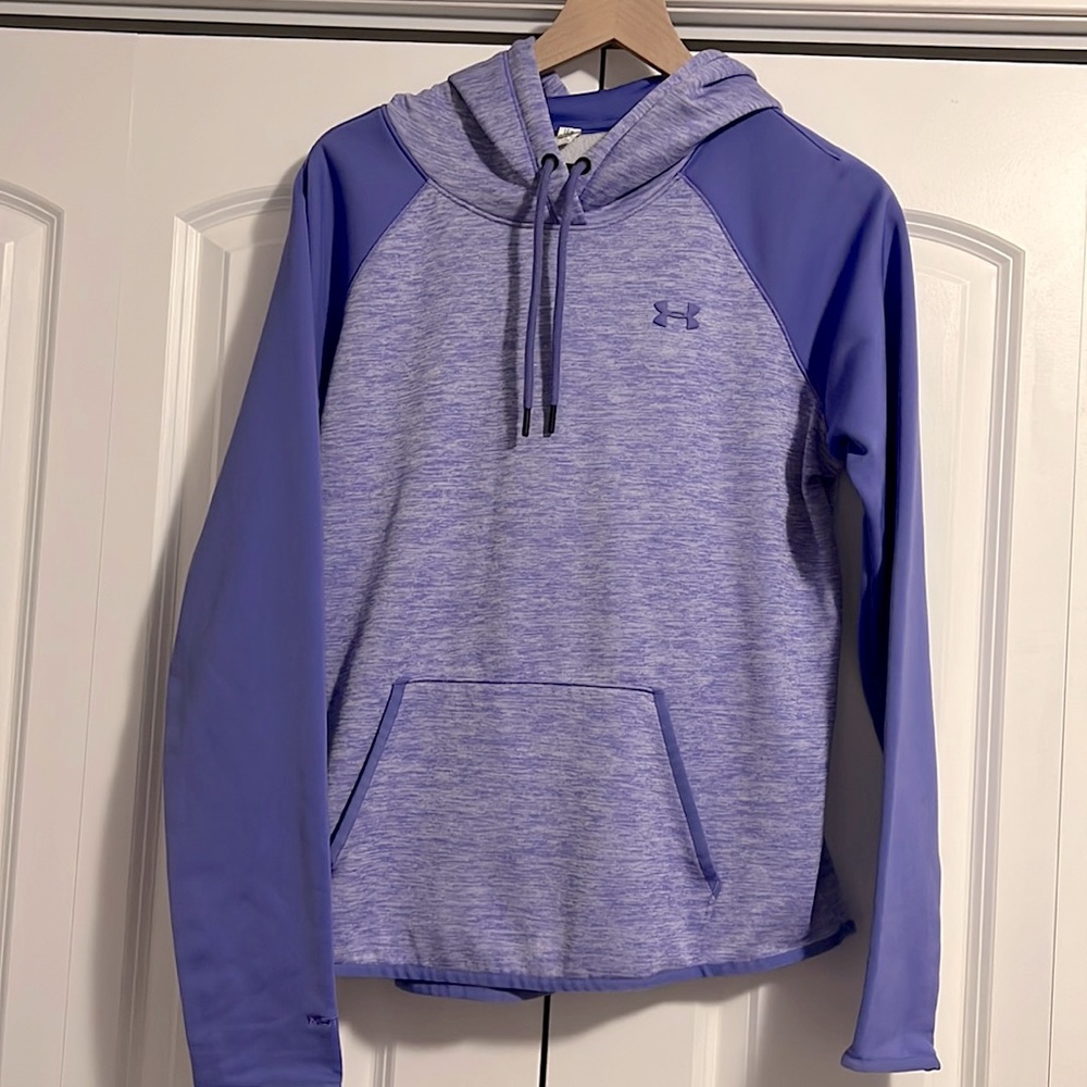UA. large, hooded sweatshirt.